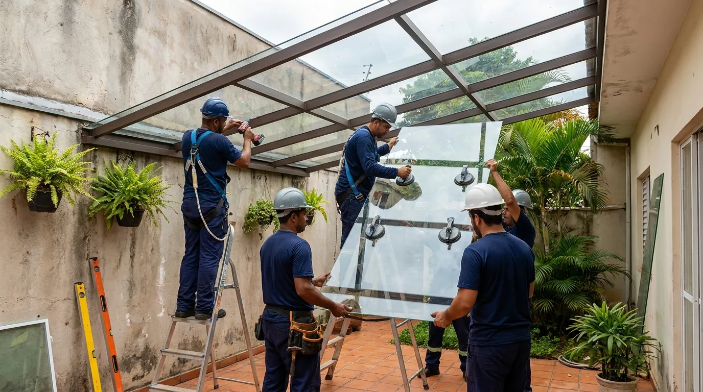 Fechamento de Churrasqueira em Teresina‑PI